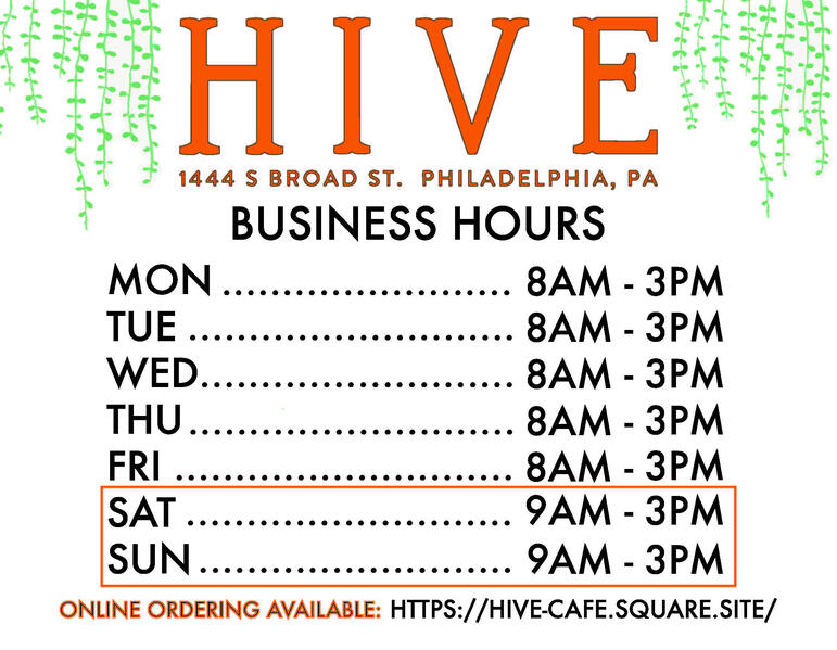 Hive Cafe Signage Hive Cafe Signage